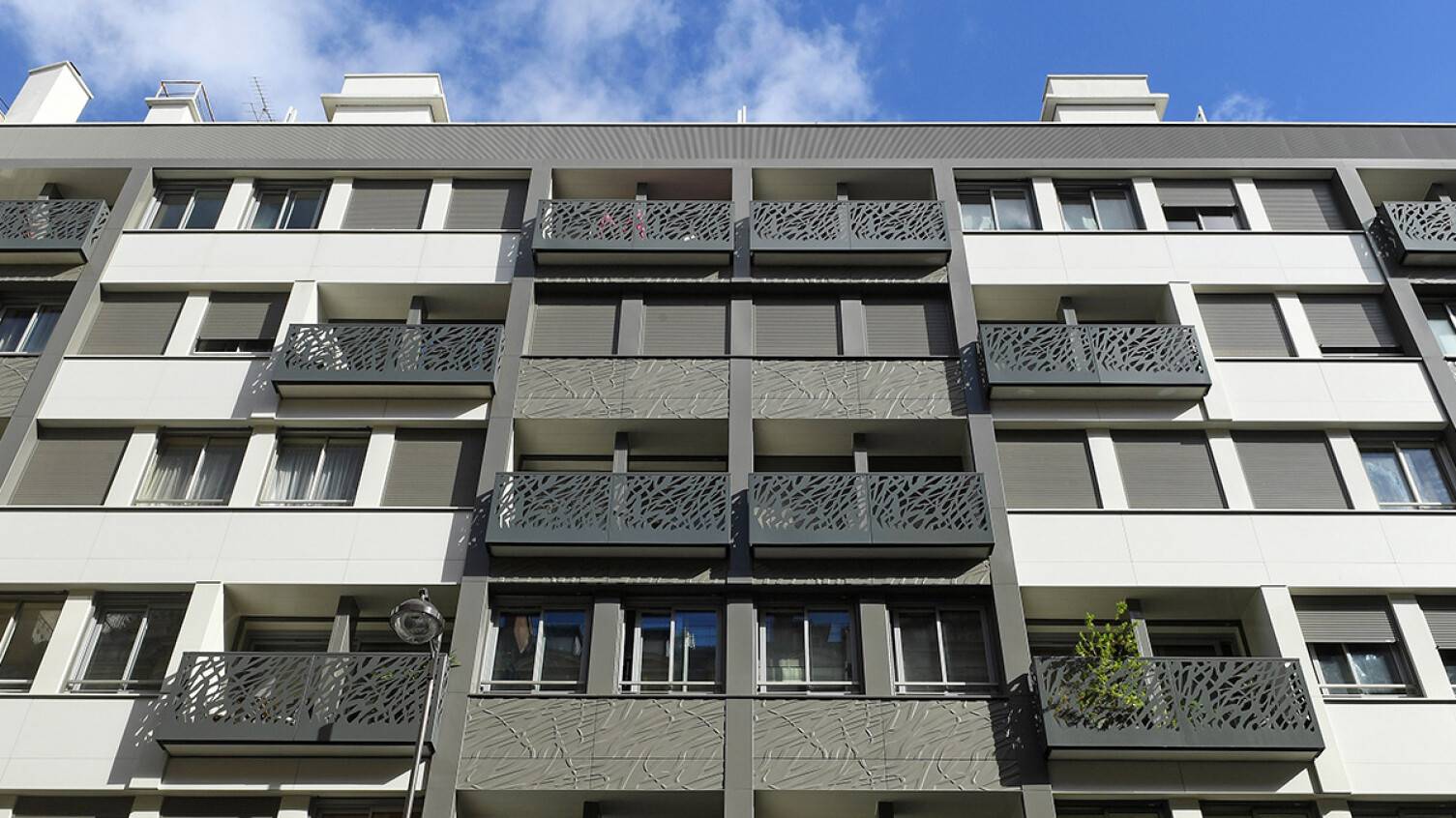 bardage en carrelage