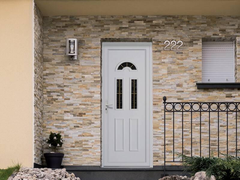 Ambiance Elisa porte pavillonnaire avec vitrage