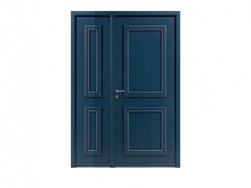 Porte d'entrée aluminium avec tierce  Porte d'entrée aluminium avec tierce