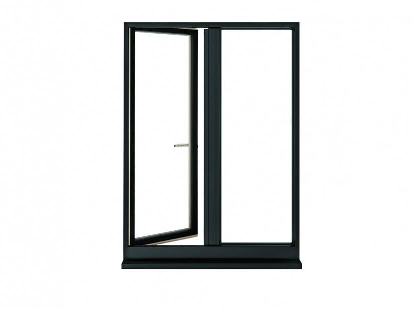 fenêtre Lomnia face extérieur ouverture un vantail hpc