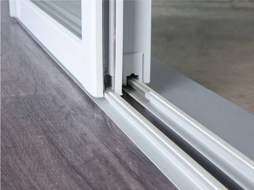 Seuil PMR coulissant composite fibre de verre