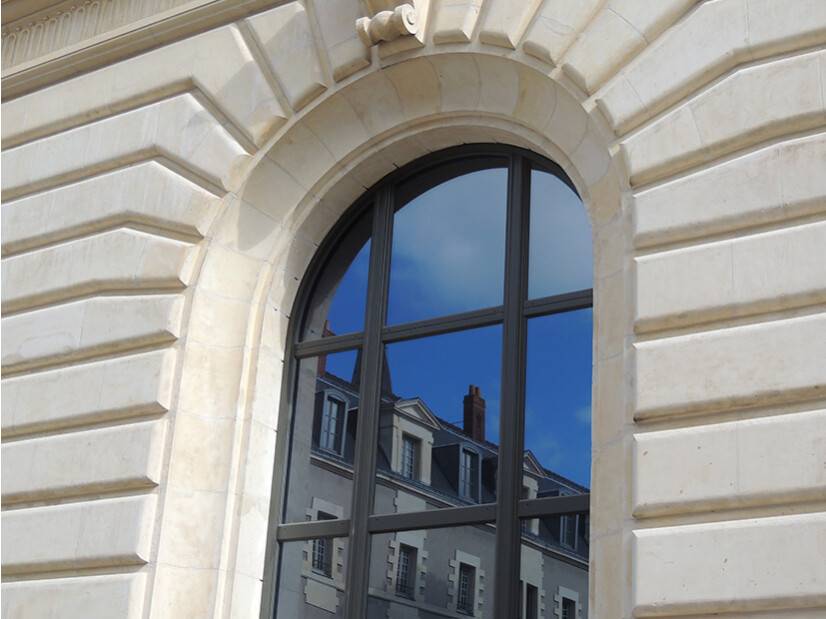 anse de panier avec traverses pare balle gris anthracite