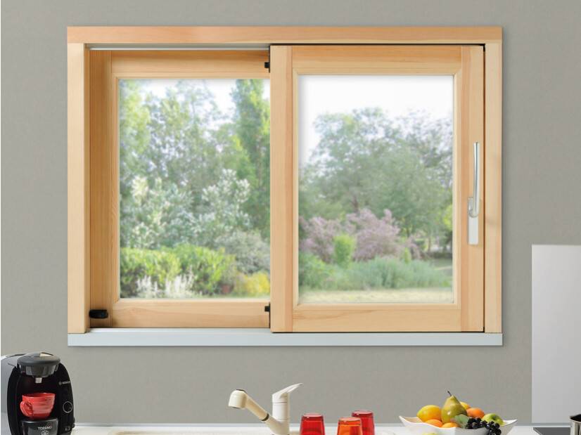 coulissant Lena 58 fenêtre devant évier 2 vantaux cuisine