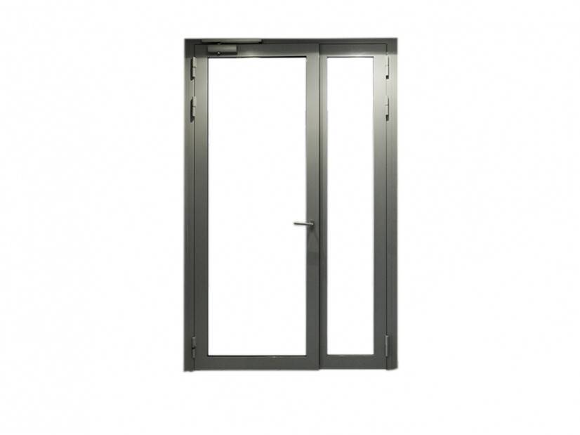 porte technique vitree avec tierce