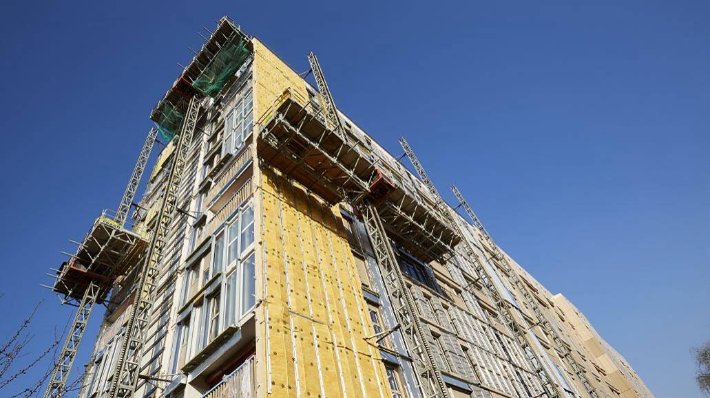 Rénovation façade immeuble, ITE, isolation par l'extérieur