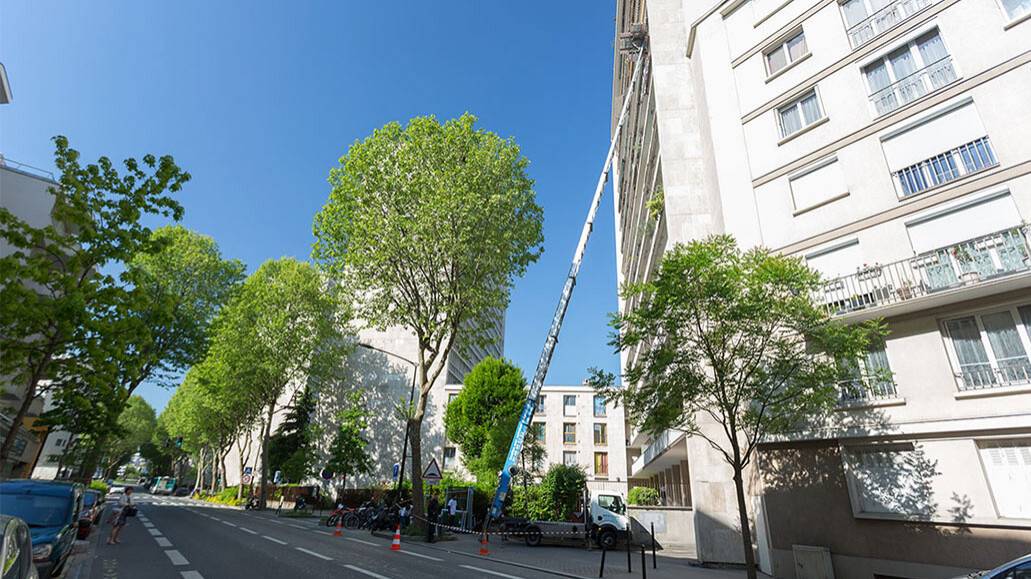 Boulogne point du jour menuiserie pose grue