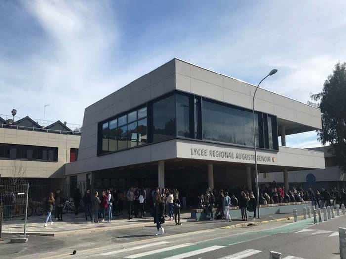 Rénovation d'un lycée à Cagnes-sur-Mer