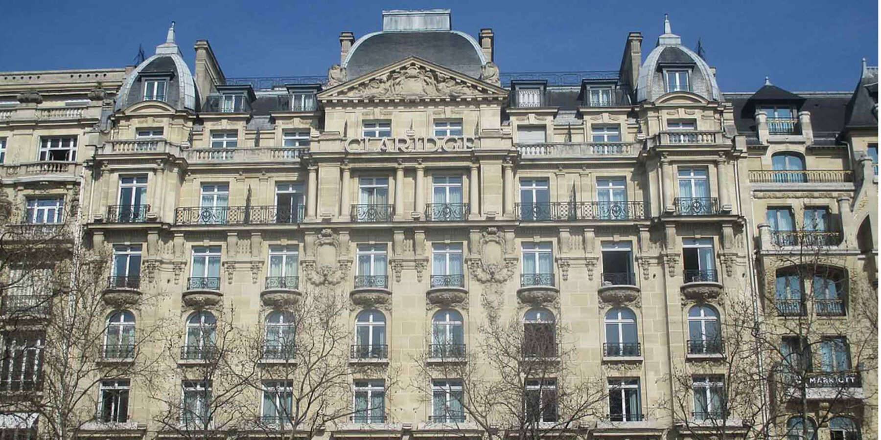 Rénovation de l'hôtel Claridge à Paris