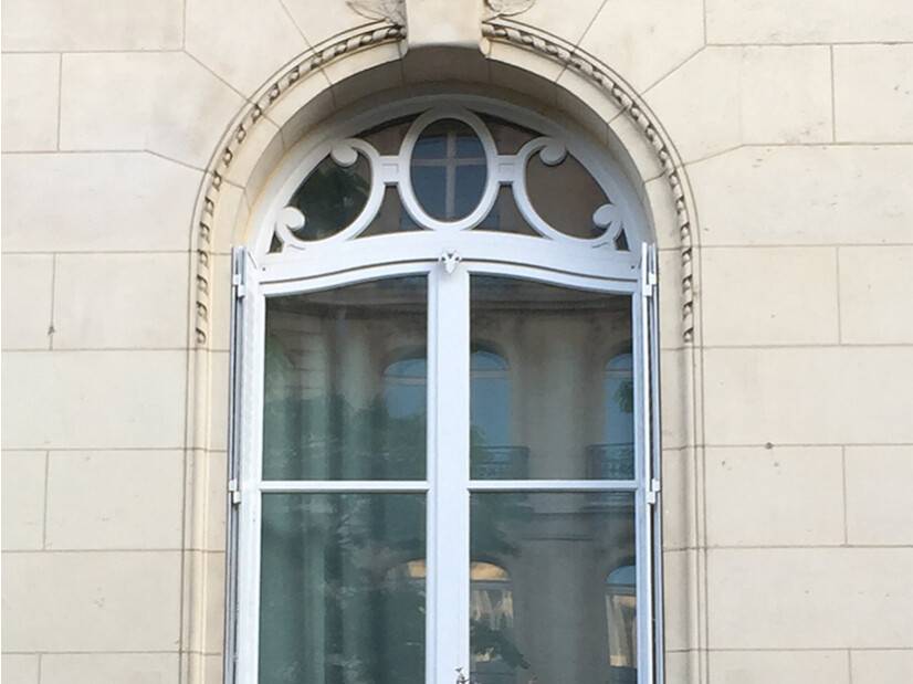 fenêtre bois imposte petits carreaux en formes fenêtre bois imposte petits carreaux en formes