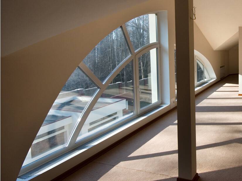 fenêtre quart de cercle petits bois rayonnants fenêtre quart de cercle petits bois rayonnants