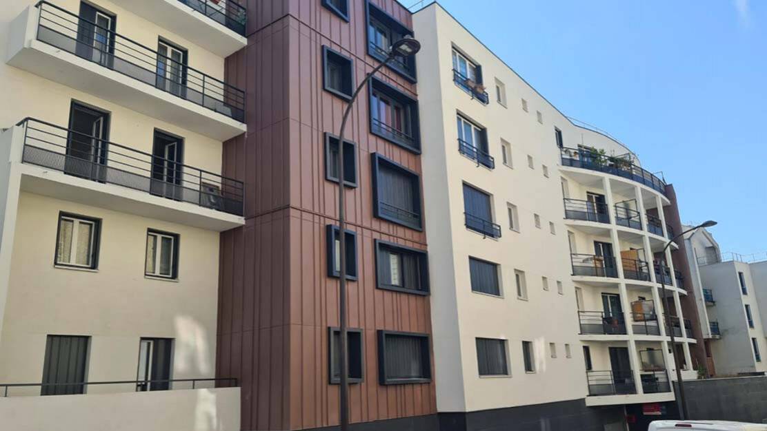 rénovation de façade rotonde habitat social paris renovation energetique logement pmr precadre alu