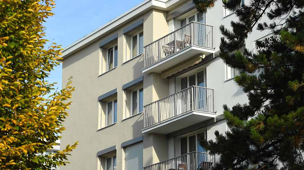 Gros plan sur les balcons - Résidence des tilleuls Saint-Michel-sur-Orge