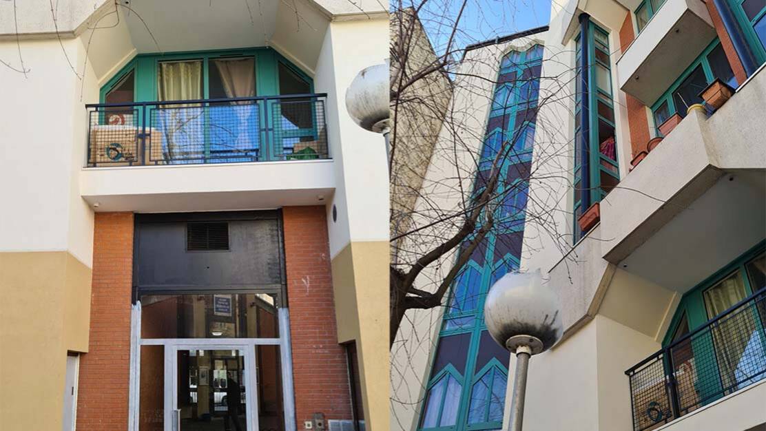 facade vue hall rue saint maur menuiseries de formes alu et porte technique sur mesure.jpg facade vue hall rue saint maur menuiseries de formes alu et porte technique sur mesure.jpg