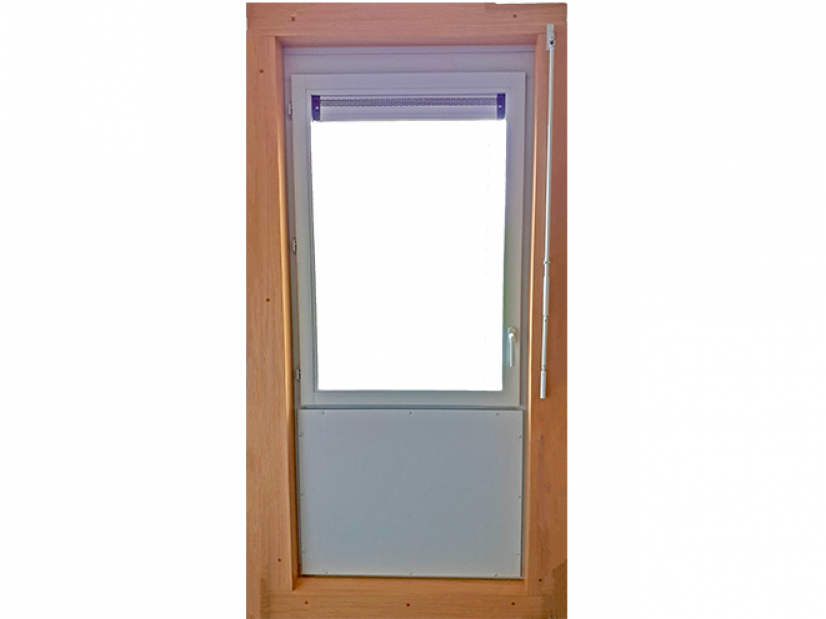 fenêtre bois zone PPRT anti-arrachement