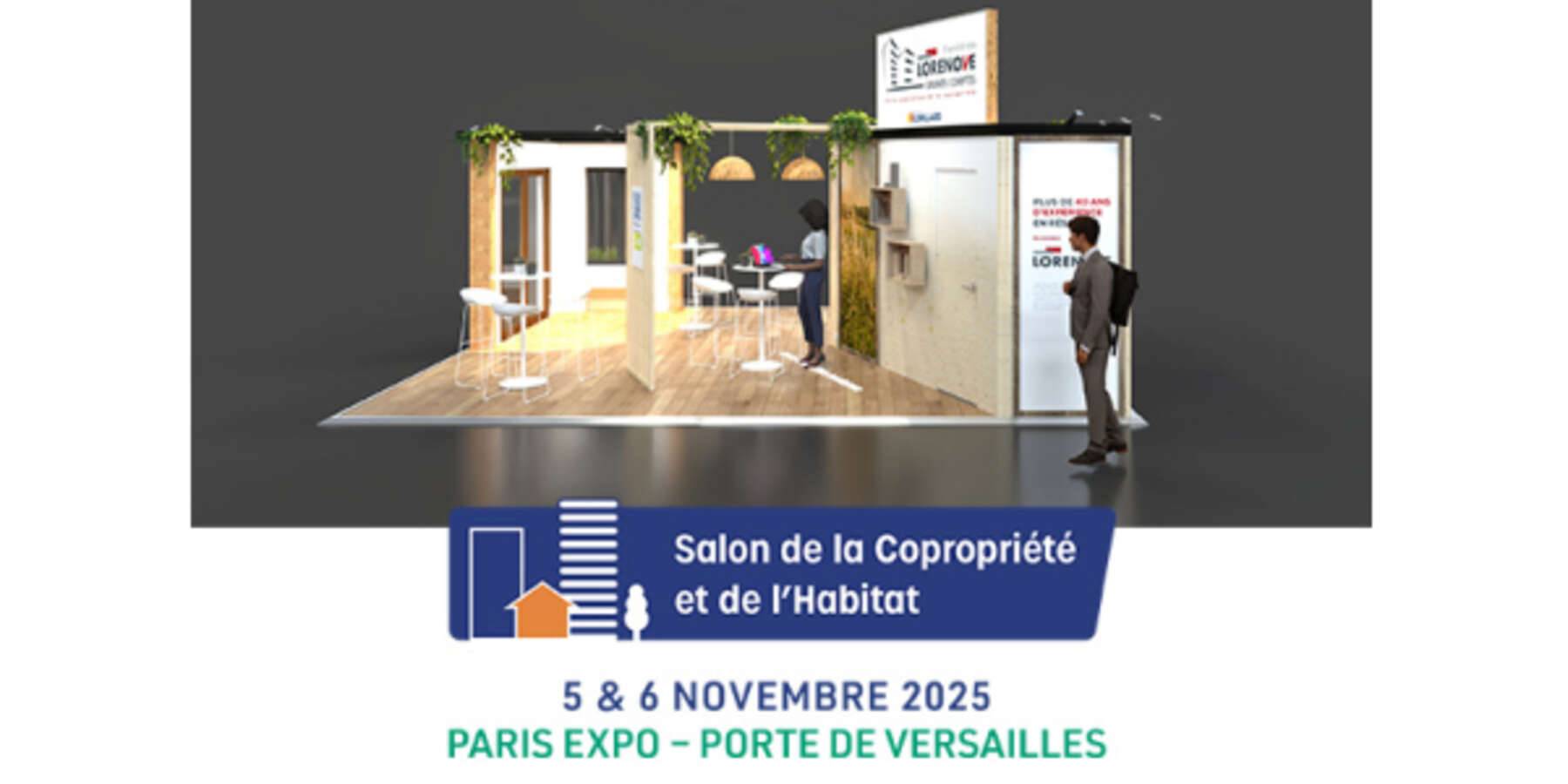 Lorillard Façades et Lorenove Grands Comptes au Salon de la Copropriété 2025